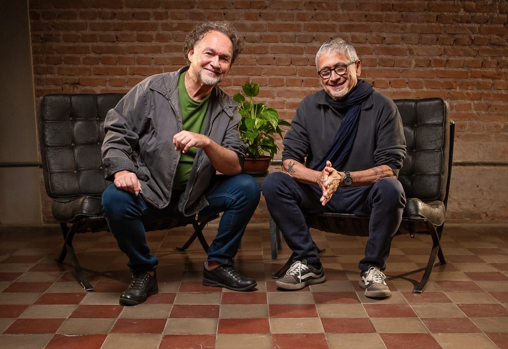 Claudio Nucci e Zé Renato gravam álbum em dupla, ‘Som-Palavra-Cor’, 41 anos após o disco ‘Pelo sim pelo não’